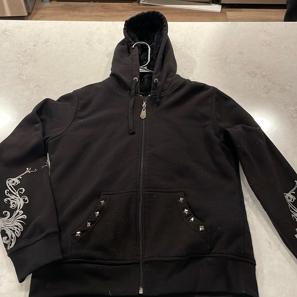 Black Zip Up
